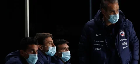 Martín Lasarte, técnico de Chile / AFP