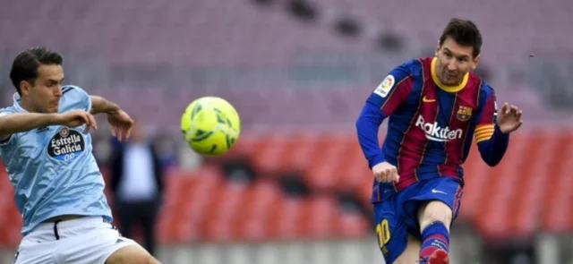 Lionel Messi, figura de Barcelona/ AFP