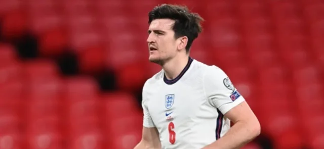 Harry Maguire, pilar de la defensa de Inglaterra/ AFP