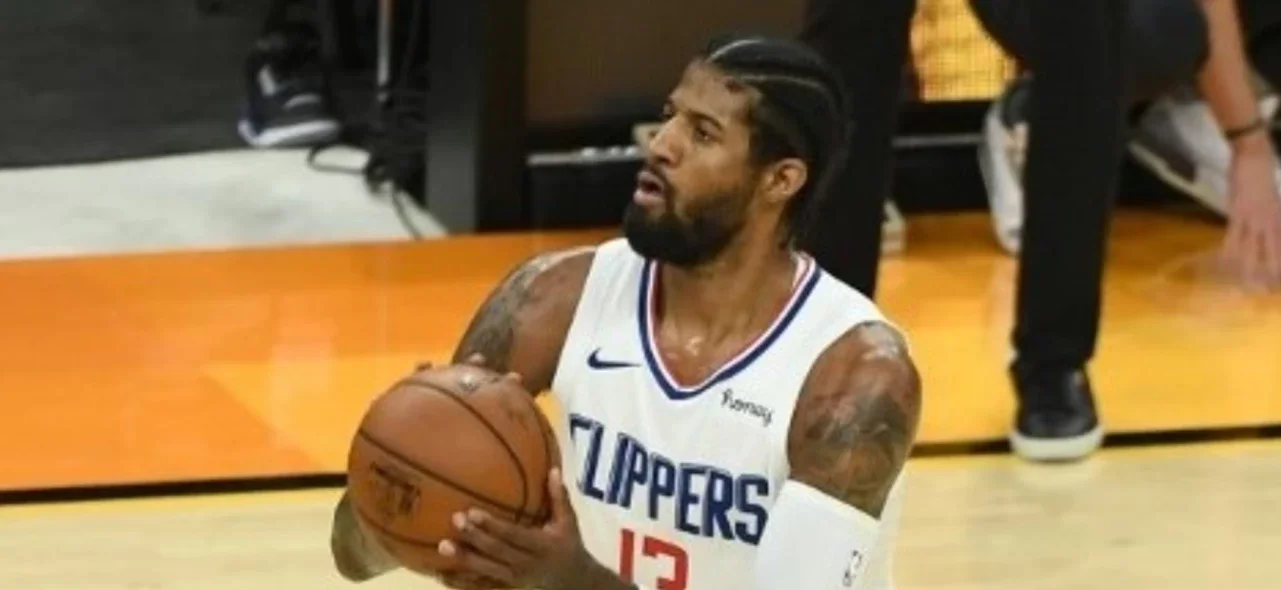 Paul George, la figura del partido. / Foto: AFP