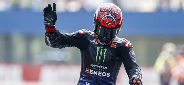 Fabio Quartararo ganó en solitario el Gran Premio de Países Bajos / AFP