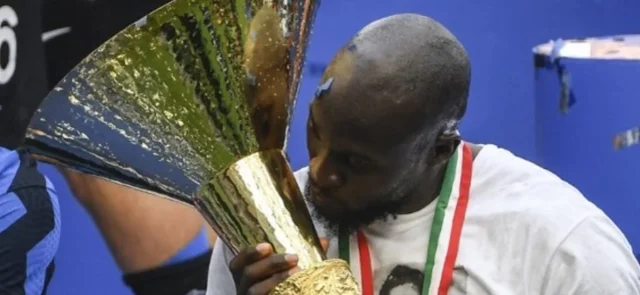 Romelu Lukaku, goleador de Inter/ AFP