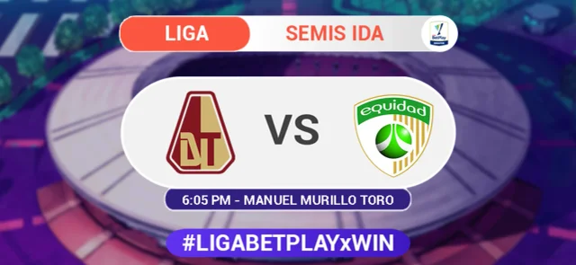 Tolima vs. La Equidad / Liga BetPlay Dimayor