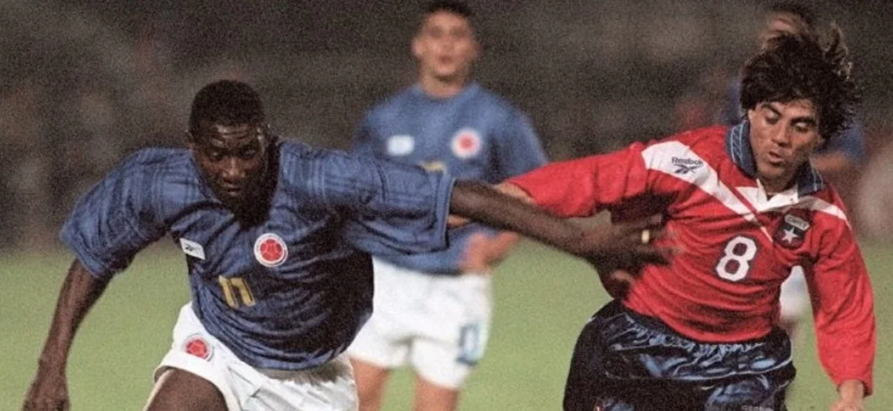 Adolfo 'el tren' Valencia, leyenda de la Selección Colombia/ AFP