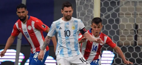 Argentina vs Paraguay / AFP