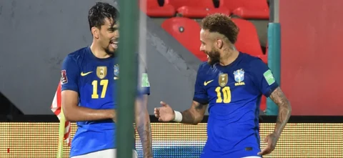 Neymar, protagonista en el triunfo de Brasil / AFP