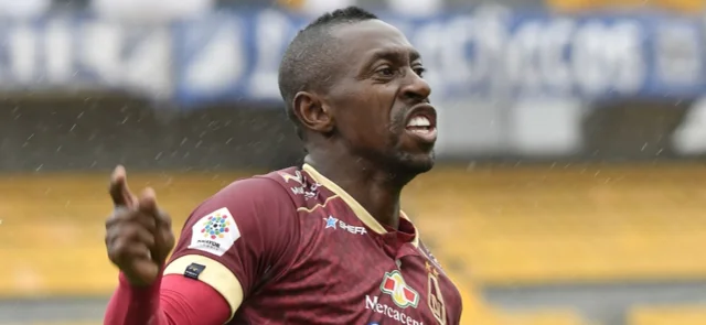 Juan Fernando Caicedo, el héroe en el título de Tolima | Foto: VizzorImage / Gabriel Aponte