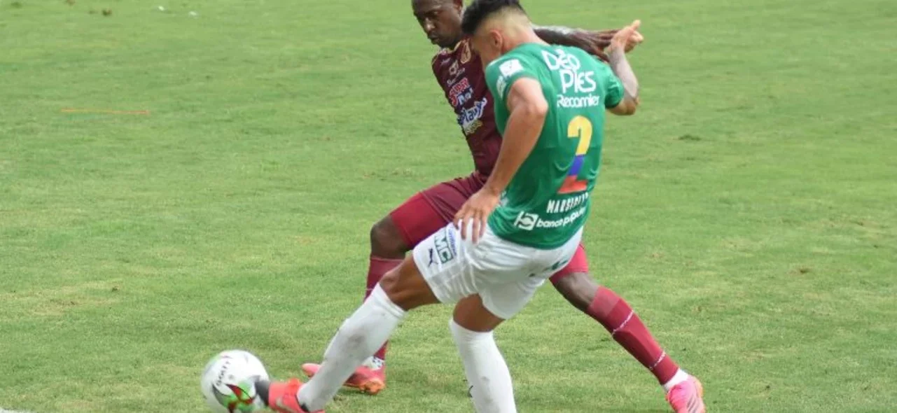 Cali recibió a Tolima en la vuelta de los cuartos de final de la Liga BetPlay Dimayor / Foto: VizzorImage. / Adamis Guerra