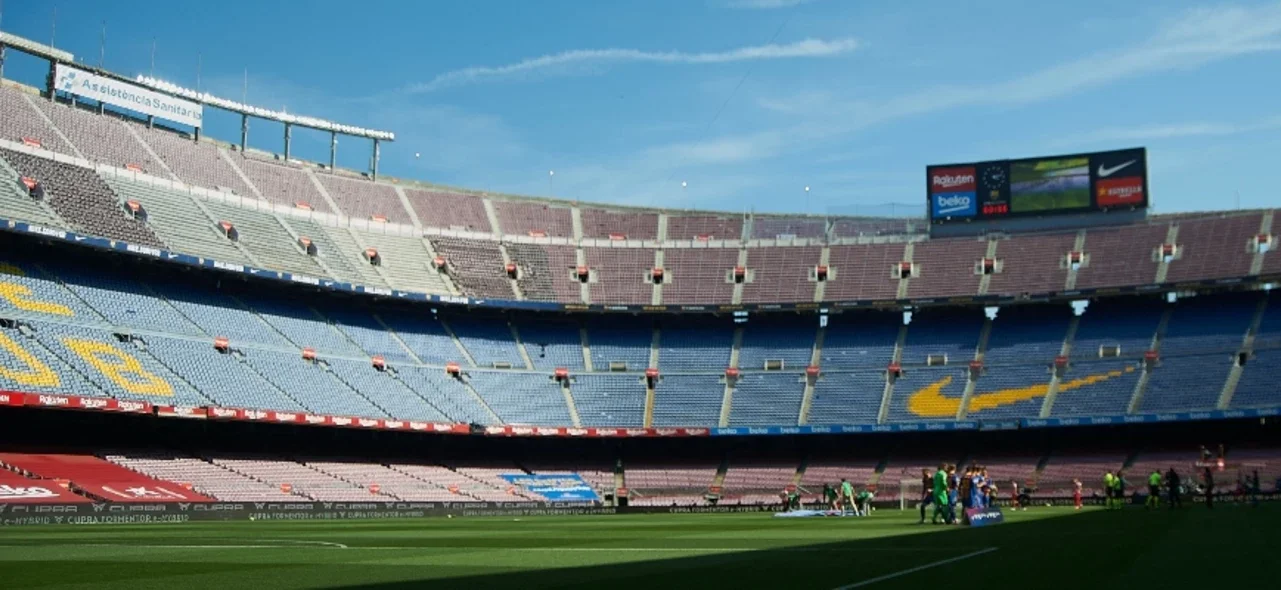 Camp Nou, estadio de Barcelona de España / Foto AFP