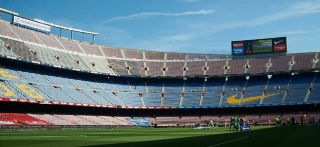 Camp Nou, estadio de Barcelona de España / Foto AFP