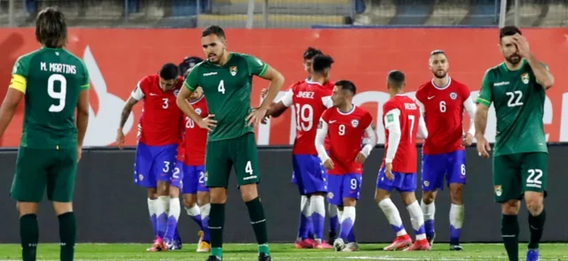Chile y Bolivia igualaron a un gol / AFP