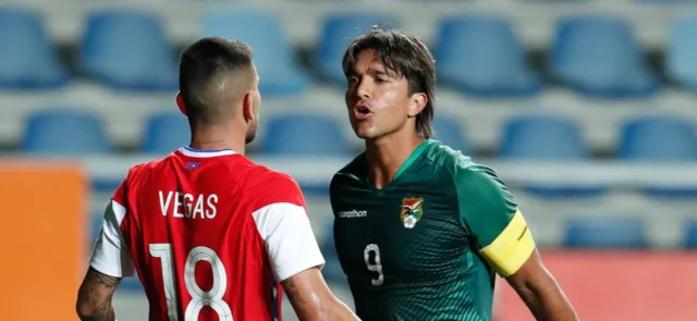 Chile vs Bolivia en partido amistoso / Foto AFP