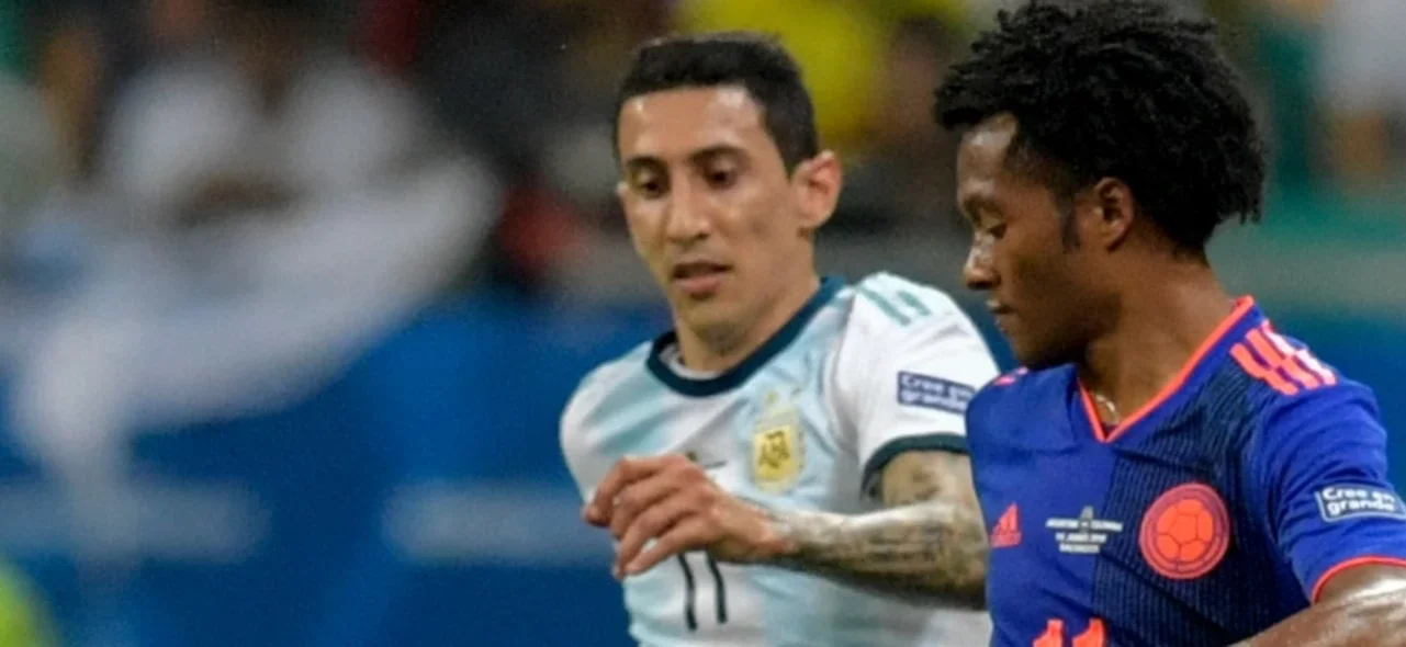 Colombia vs Argentina en Copa América / Foto AFP