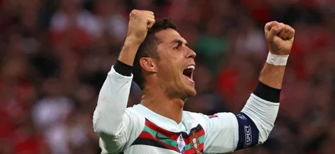 Cristiano Ronaldo, máximo goleador de la Euro. / Foto: AFP