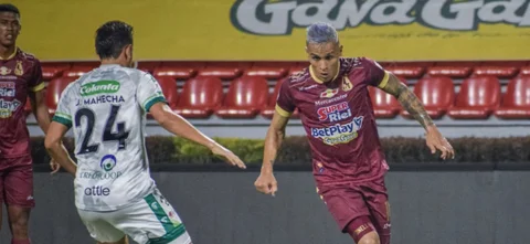 Tolima y La Equidad empataron a un gol | Foto: VizzorImage / Joan Orjuela