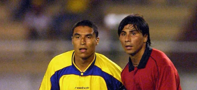 Iván Ramiro Córdoba en al Copa América 2001 / Foto AFP