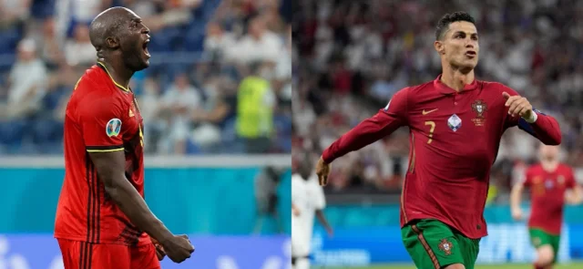 Lukaku vs Cristiano, duelo de goleadores / Fotos AFP