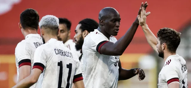 Romelu Lukaku marcó el único gol del partido / AFP