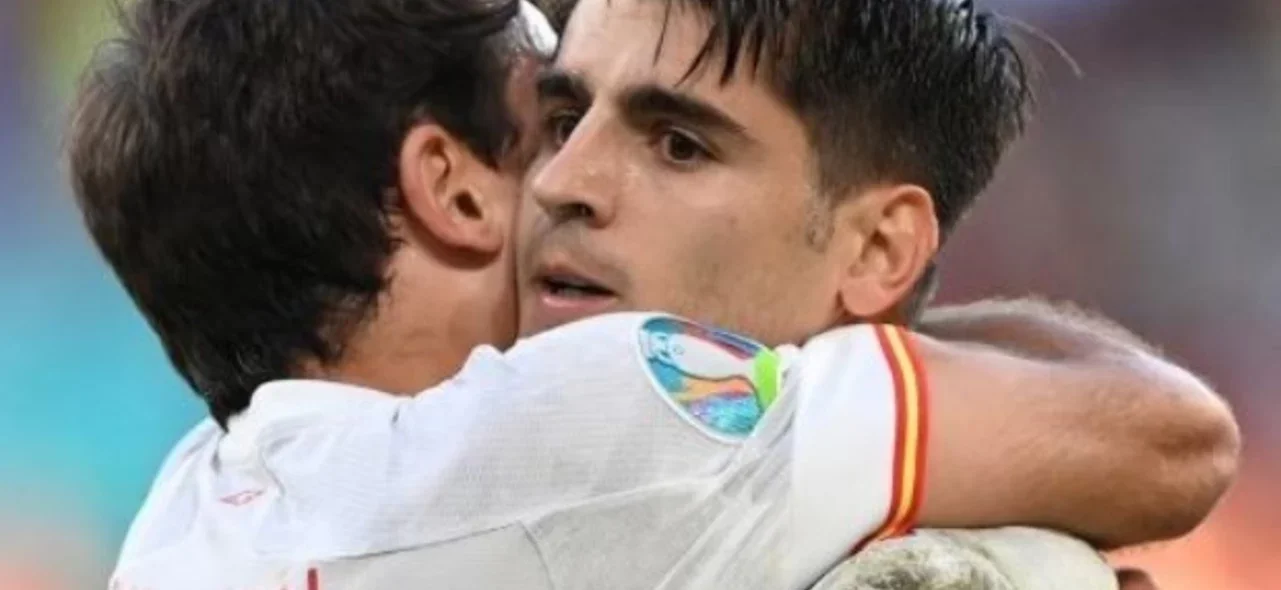 Morata marcó en el tiempo extra / AFP