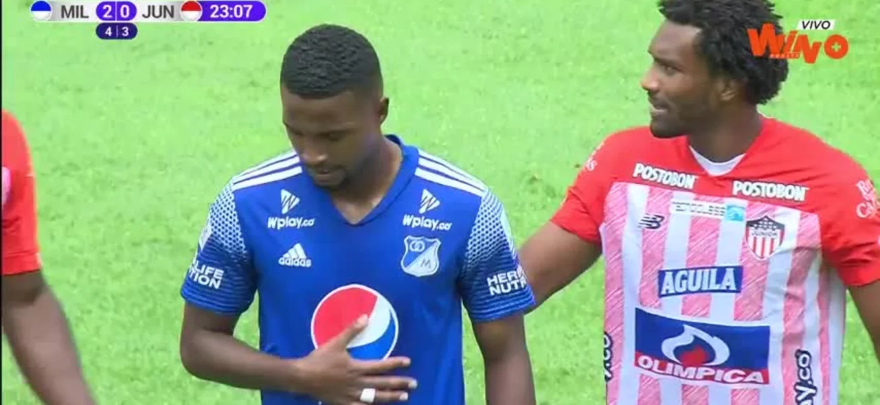 Paz fue expulsado del partido frente a Junior.