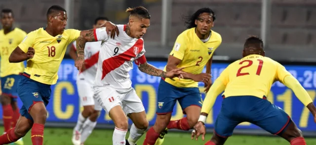Perú vs. Ecuador en 2019 / Foto AFP