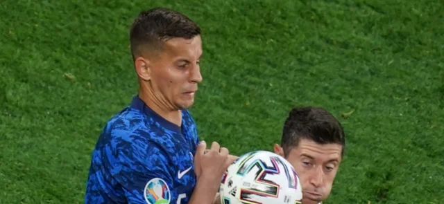 Polonia 1-2 Eslovaquia / Foto AFP