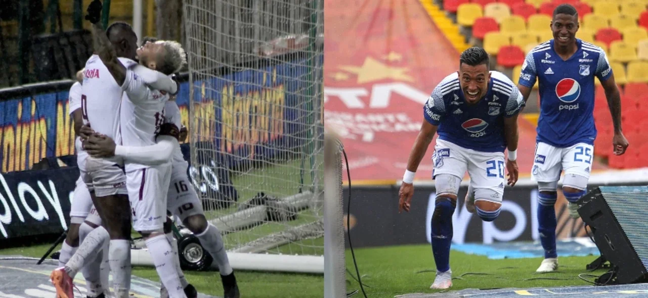 Tolima y Millonarios, en busca de la gloria / Fotos VizzorImage