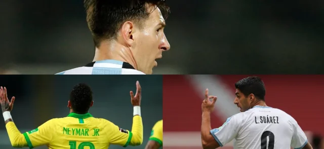 Messi, Neymar y Suárez vuelven con sus selecciones / Fotos AFP
