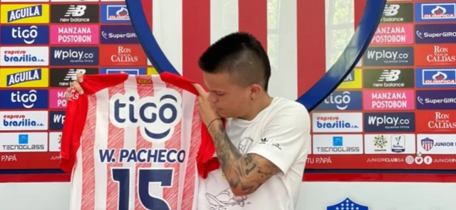 Walmer Pacheco es nuevo jugador de Junior / Foto Junior