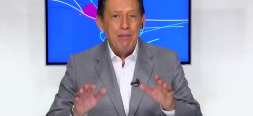 Óscar Rentería, panelista La Polémica