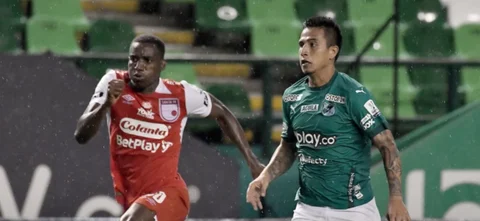 Santa Fe solo ha vencido una vez a Cali en los últimos 10 choques/ Vizzorimage