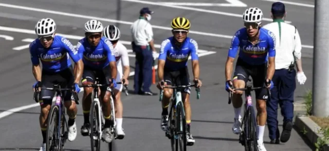 Equipo que representará a Colombia en ciclismo de ruta. / Foto: COC