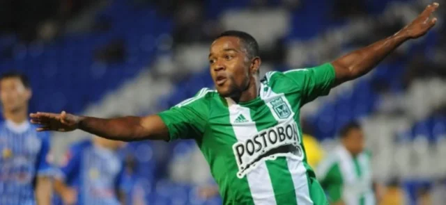 Dorlan Pabón, figura de Nacional/ AFP