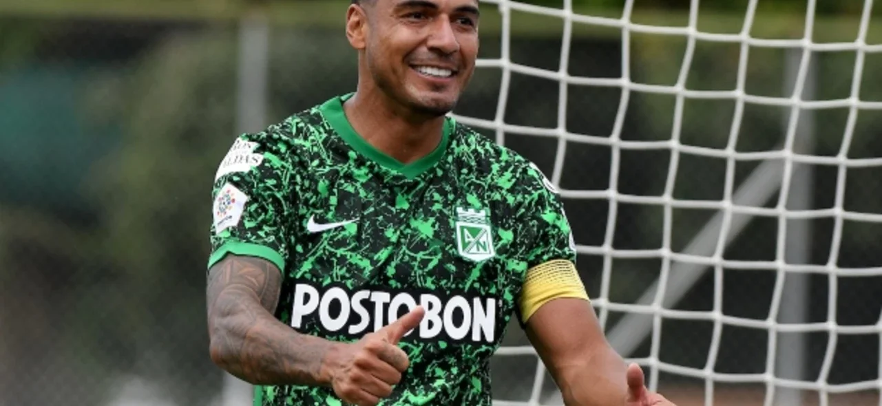 Jefferson Duque, goleador de Nacional - Foto: VizzorImage / Luis Benavides