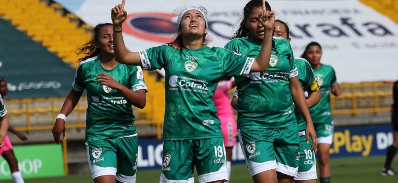 La Equidad superó 5-1 a Llaneros en la Liga Femenina. / Foto: VizzorImage - Felipe Caicedo