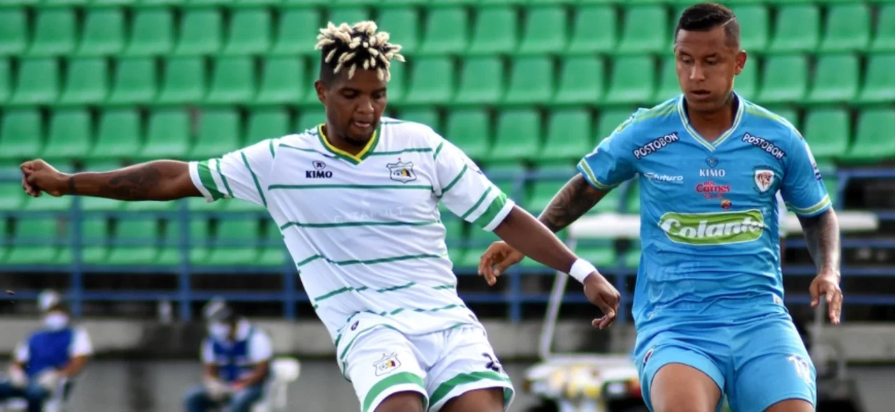 El último duelo entre Quindío y Jaguares fue en la Copa BetPlay de 2020/ Vizzorimage