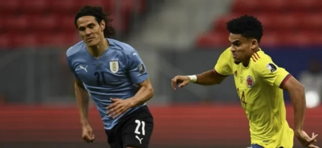 Luis Díaz, extremo de la selección Colombia/ AFP