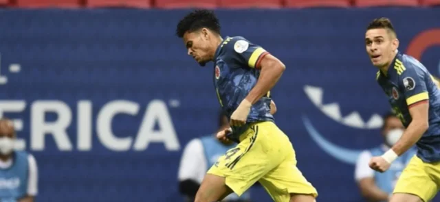 Luis Díaz, figura de la Selección Colombia/ AFP