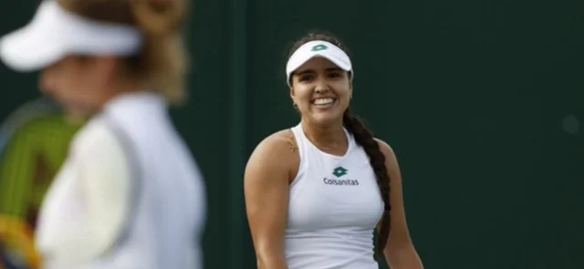 María Camila Osorio, tenista colombiana/ AFP