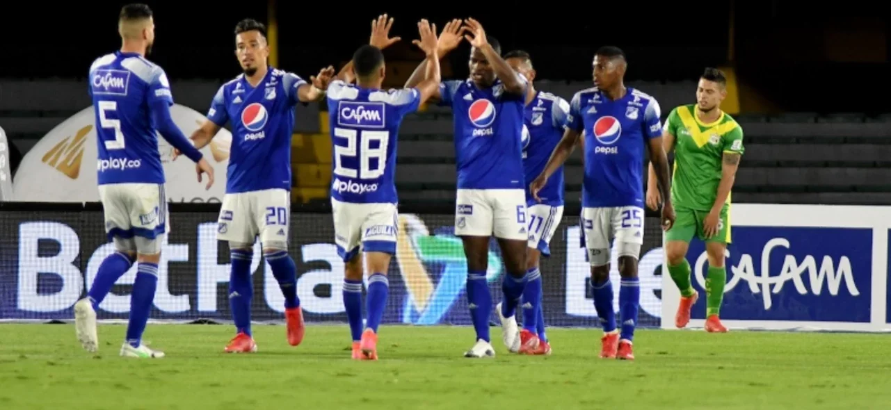 Millonarios derrotó 2-1 a Quindío. / Foto: VizzorImage - Luis Ramírez
