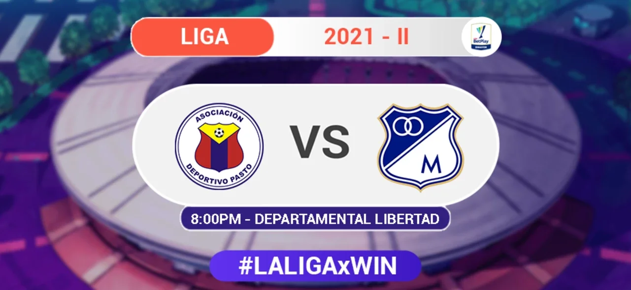 Pasto vs Millonarios