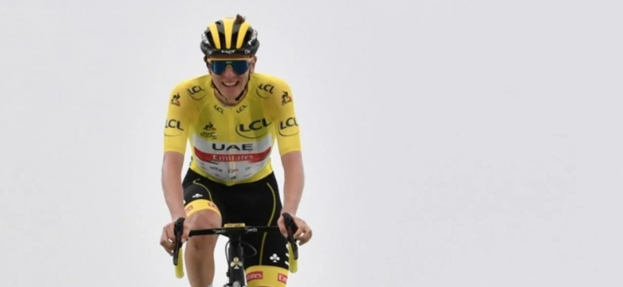 Tadej Pogacãr, ciclista esloveno/ AFP