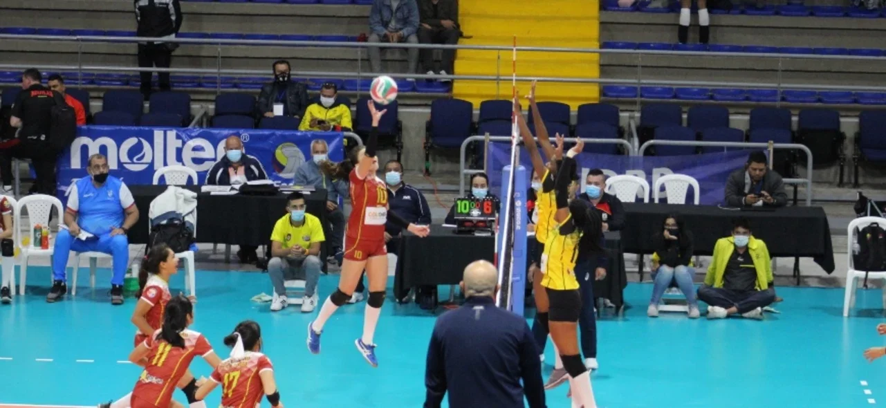 Superliga Femenina de Voleibol, por Win Sports. / Foto: Federación Colombiana de Voleibol