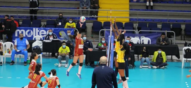 Superliga Femenina de Voleibol, por Win Sports. / Foto: Federación Colombiana de Voleibol