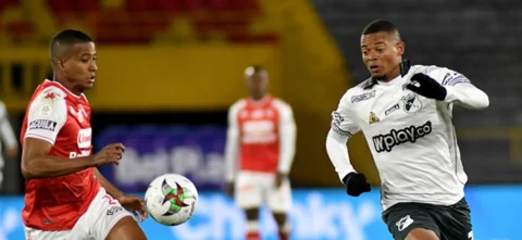 Santa Fe suma 7 partidos sin vencer a Cali/ Vizzorimage - Luis Ramírez