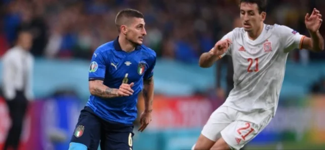 Marco Verratti, figura de Italia/ AFP