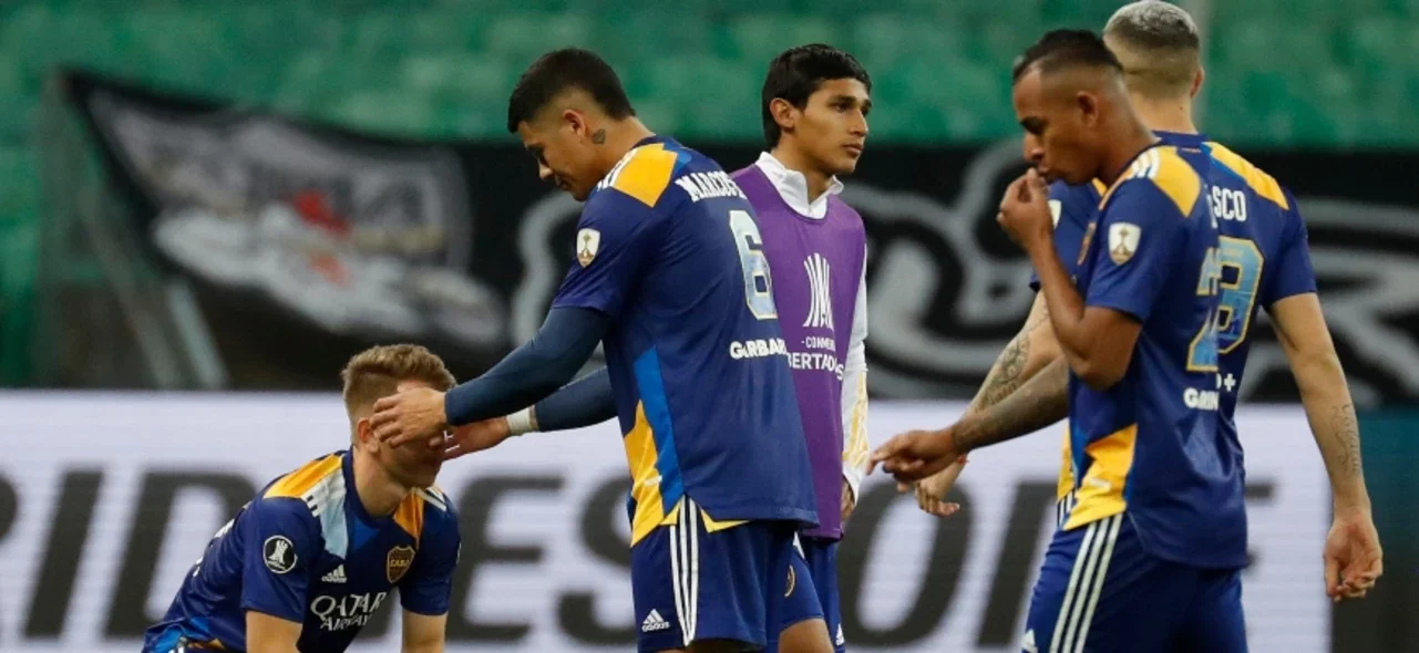 Boca, eliminado de la Libertadores / AFP
