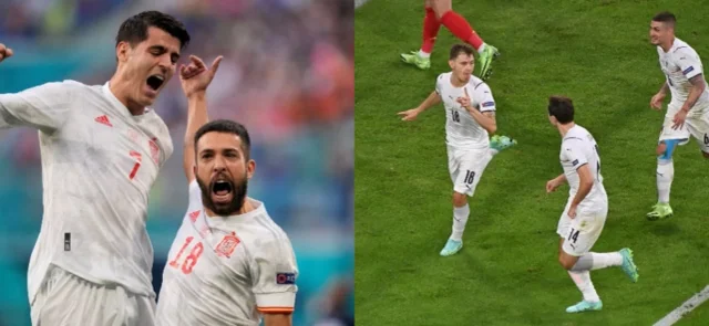 España vs Italia, el plato fuerte de las semifinales / Foto AFP