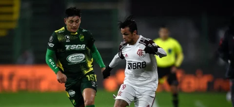 Defensa y Justicia 0-1 Flamengo / Foto AFP