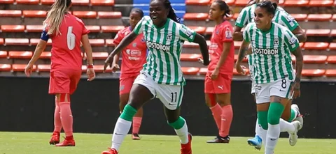 Yisela Cuesta, figura de Nacional/ Vizzorimage - Donaldo Zuluaga